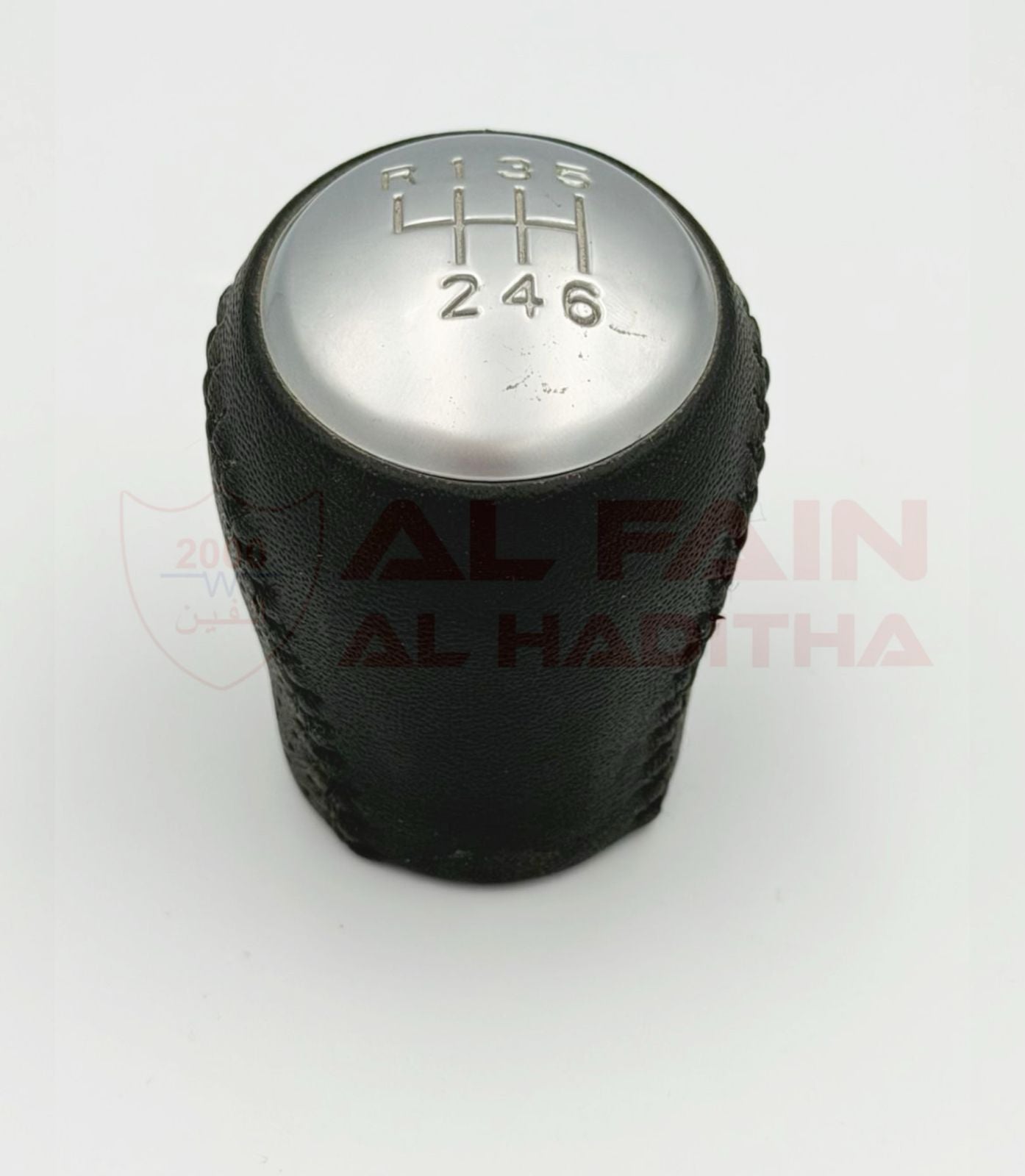 Universal Gear Knob Black Gray Aluminum