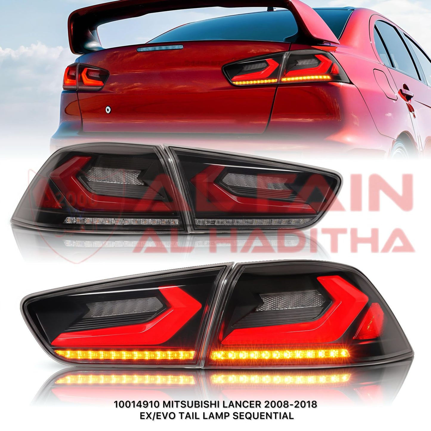Mitsubishi Lancer EX EVO 2008-2018 Sequential LED Tail Lamp