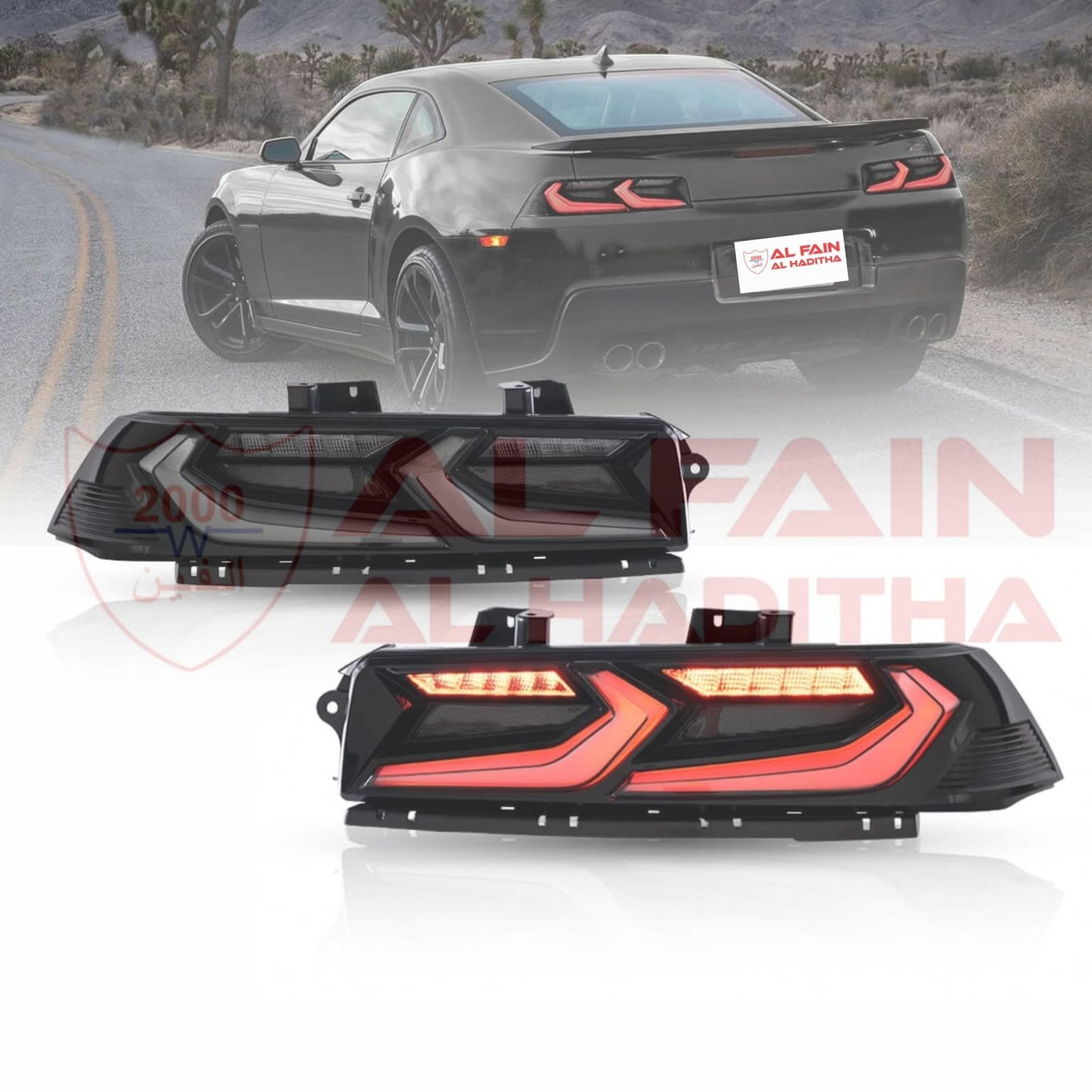 Chevrolet Camaro 2014-2015 LED Tail Light Red 10013919