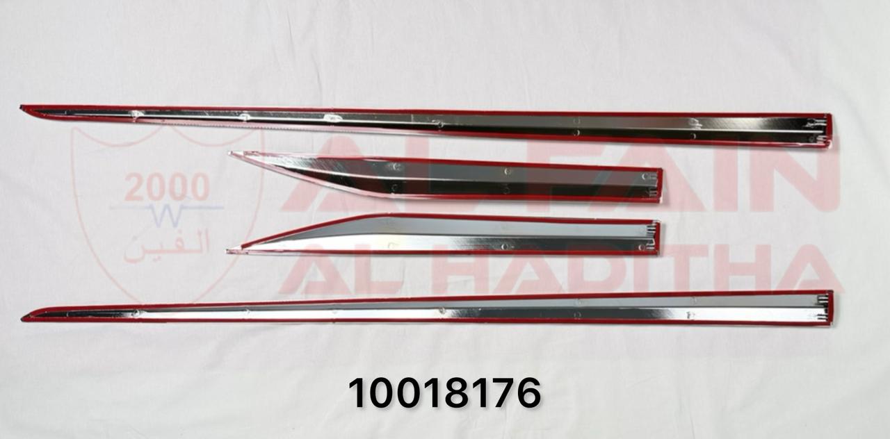 Toyota Camry Door Molding 2018-2023 Chrome 4 Pcs ABS Plastic 10018178