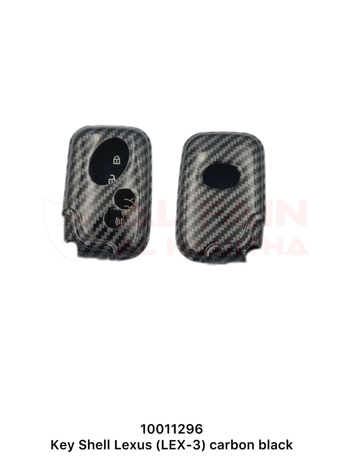 Lexus Key Shell LEX-3 Carbon Black Plastic 10011296
