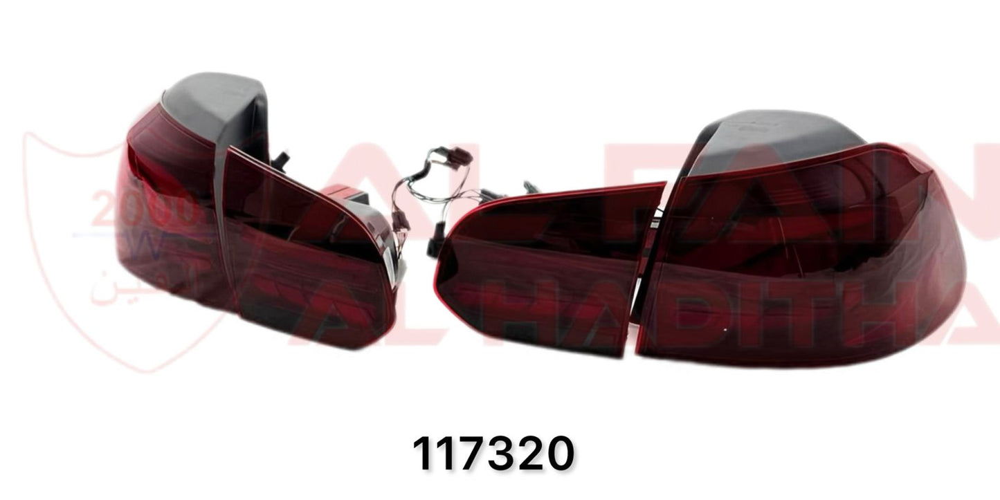 Volkswagen Golf MK6 Tail Lamp Red Smoke YAB-GEF-0183B-RS