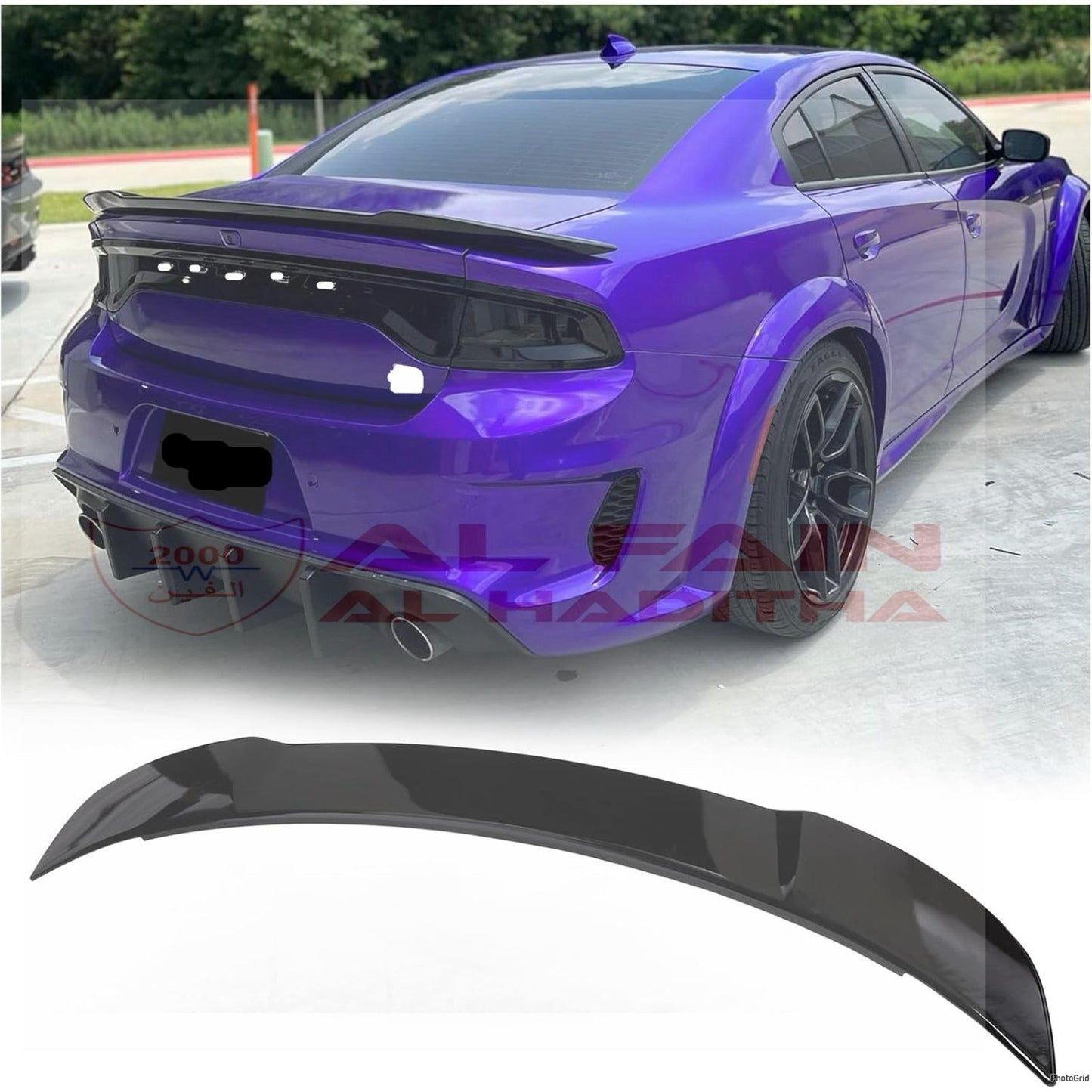 Dodge Charger SRT Hellcat Rear Spoiler 2015-2023 ABS Plastic 10015966