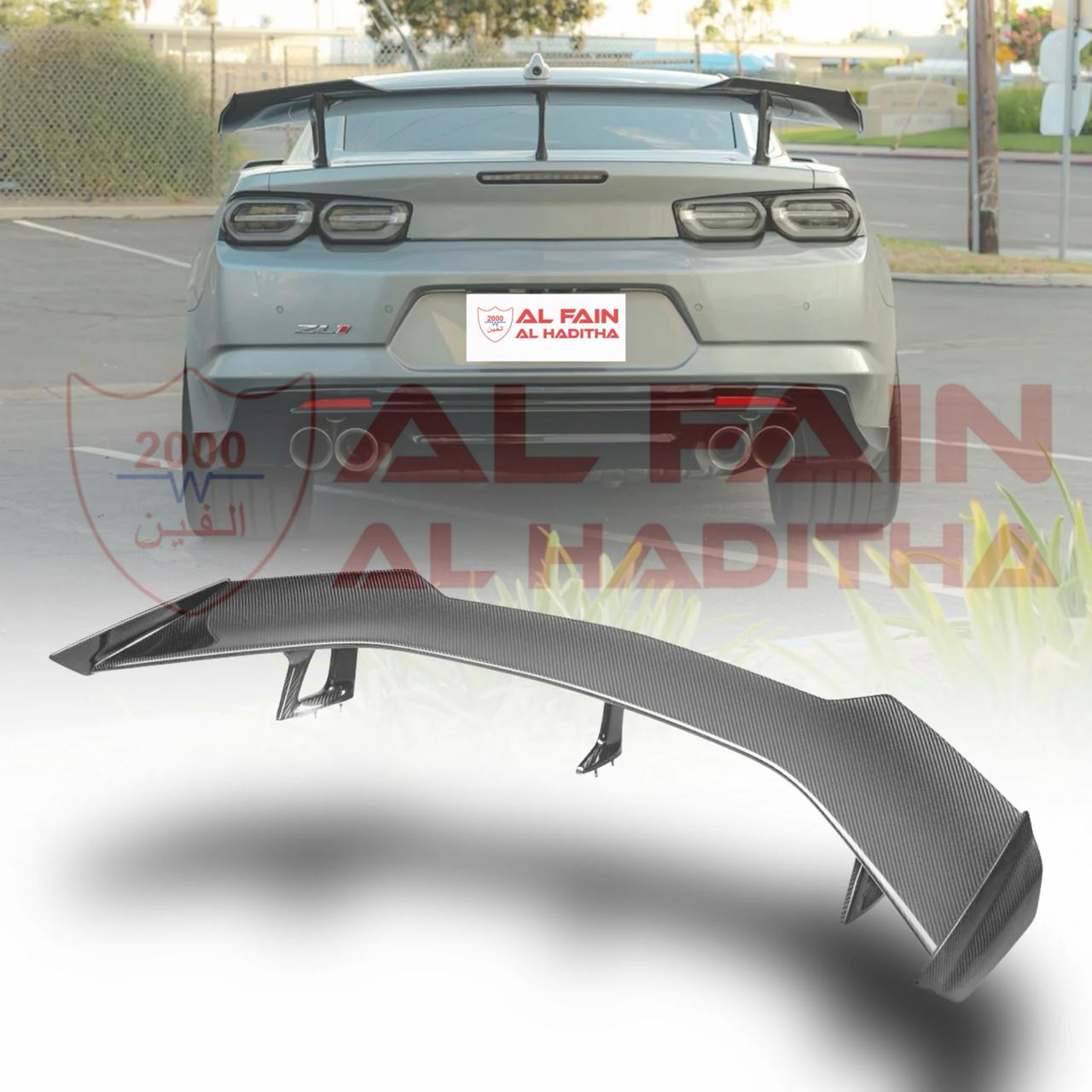 Chevrolet Camaro ZL1 1LE Style Rear Wing Spoiler Hydro Dipped Carbon Look