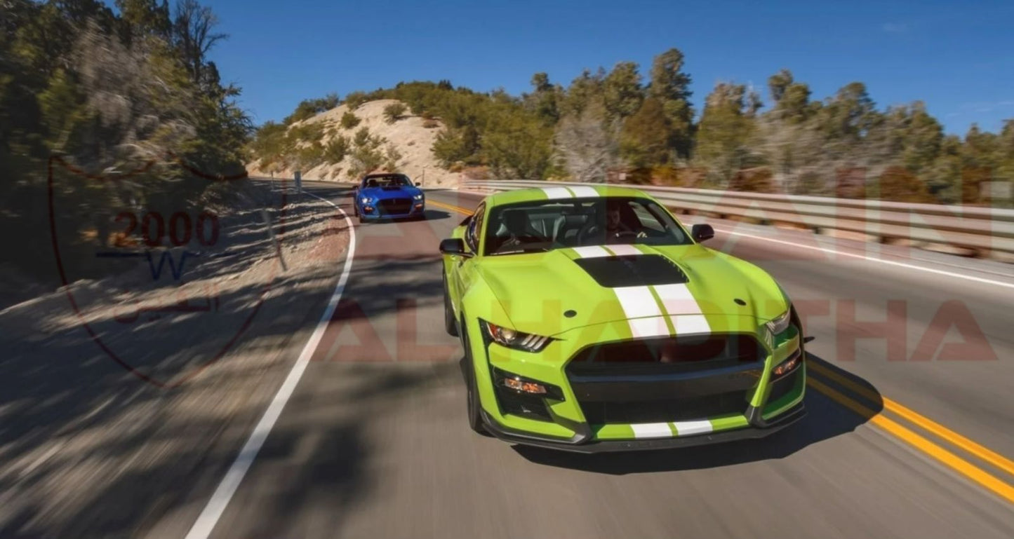 Ford Mustang GT500 Style Aluminum Hood Bonnet 2015