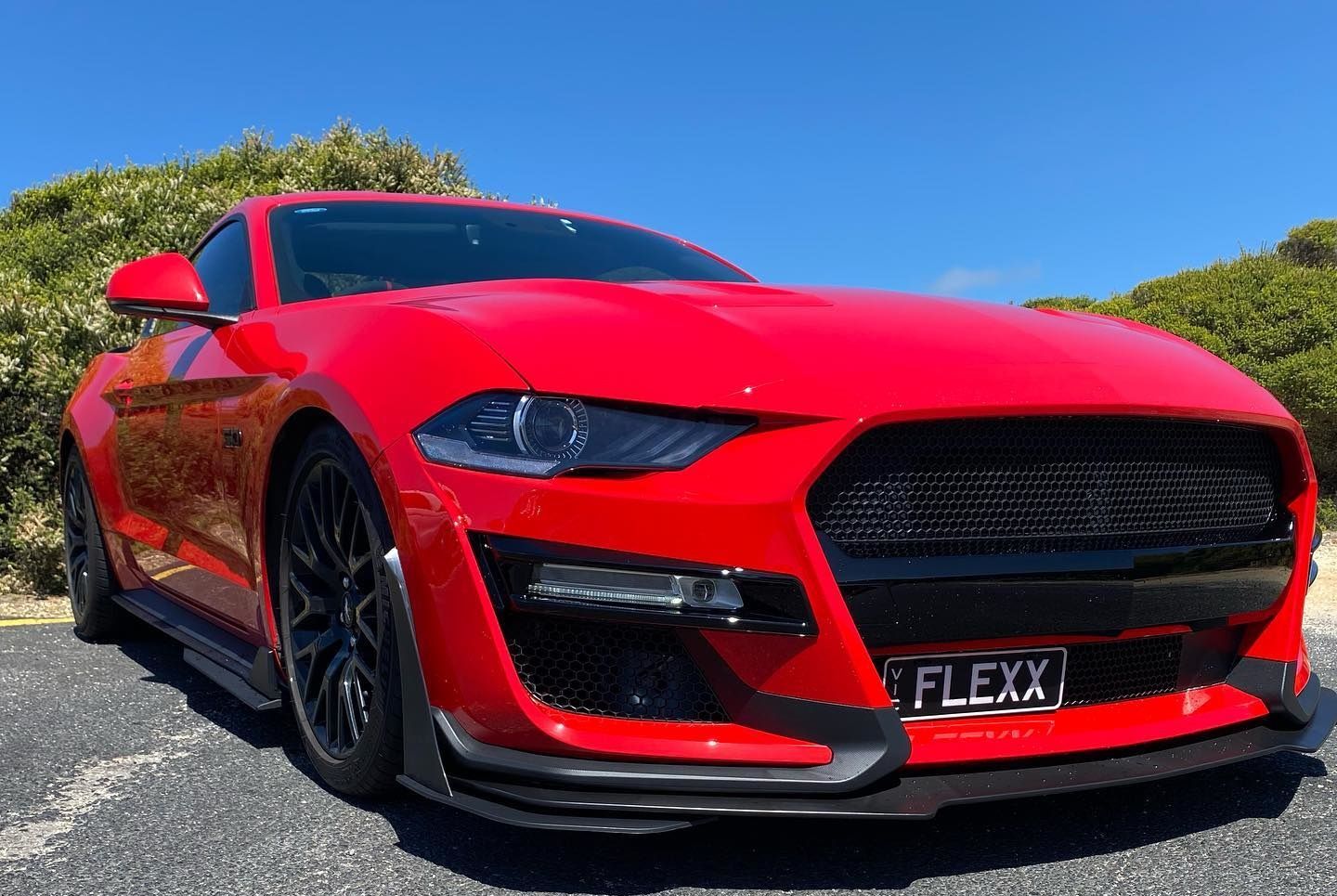 Ford Mustang GT500 Front Bumper 2018-2023 ABS Plastic