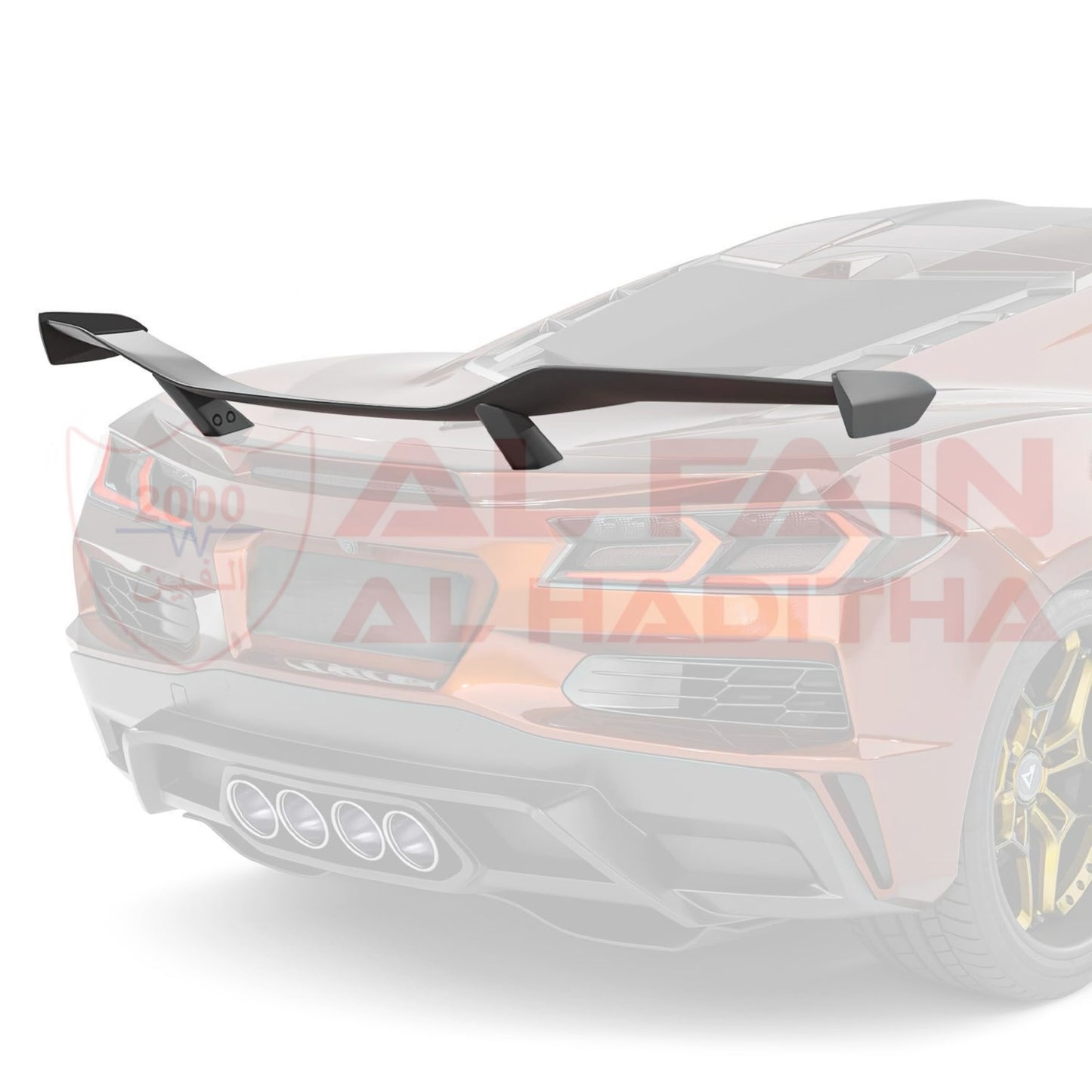 Chevrolet Corvette C8 Z06 Carbon Fiber Deck Spoiler 2020-2025