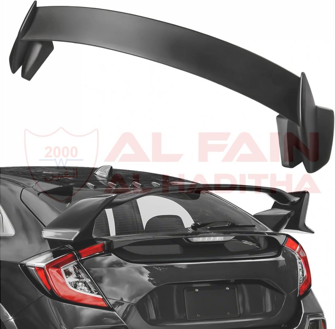 Honda Civic Hatchback 2016-2021 Type R Style Spoiler Wing Glossy Black