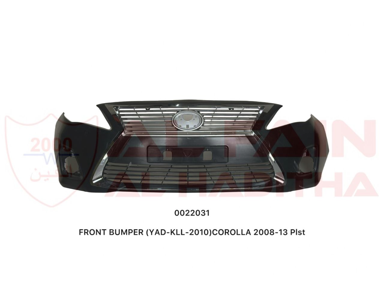 Toyota Corolla Front Bumper 2008-2013 ABS Plastic YAD-KLL-2010