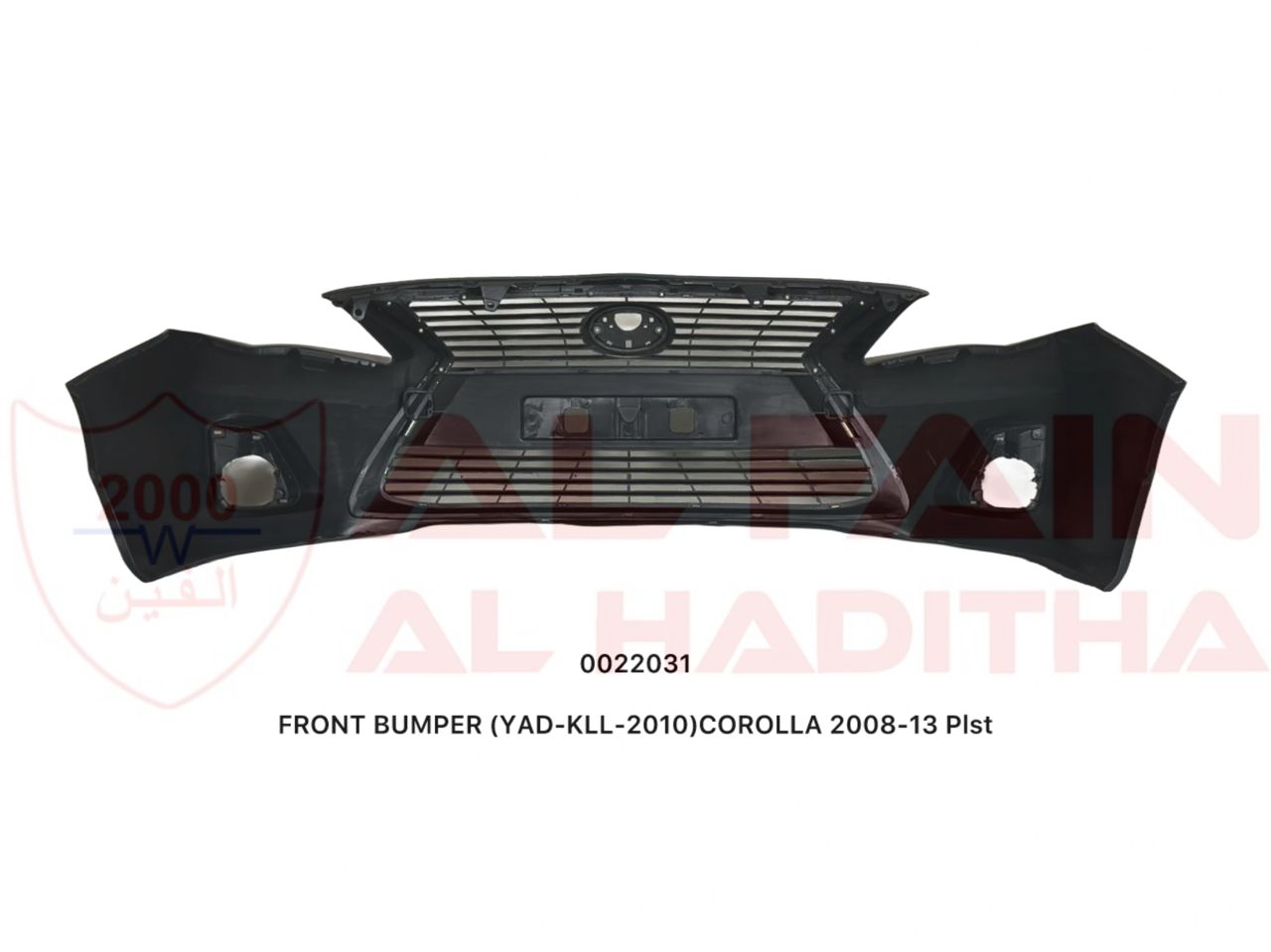 Toyota Corolla Front Bumper 2008-2013 ABS Plastic YAD-KLL-2010