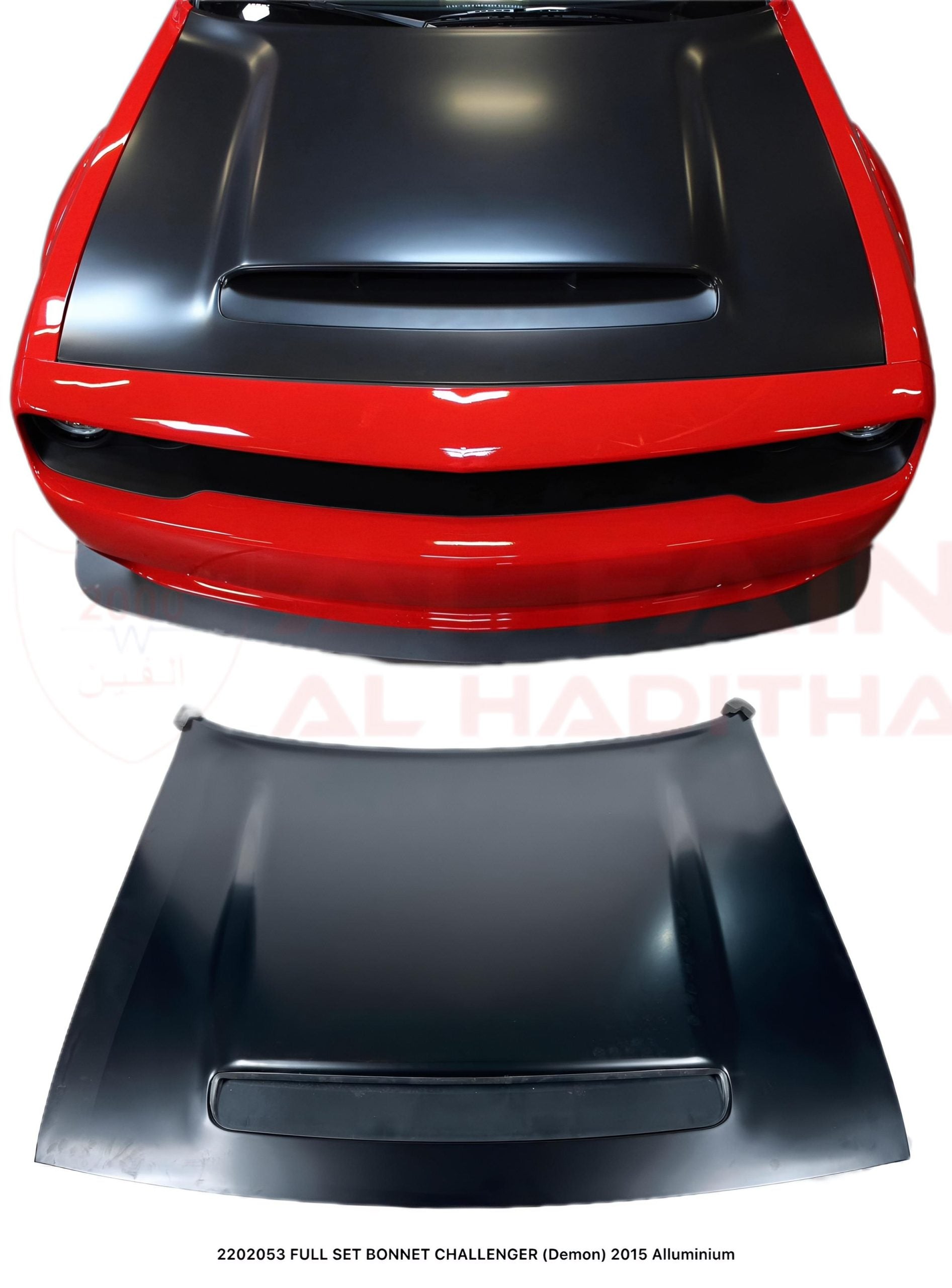 Dodge Challenger Demon 2015 Full Set Bonnet Aluminum ABS Plastic