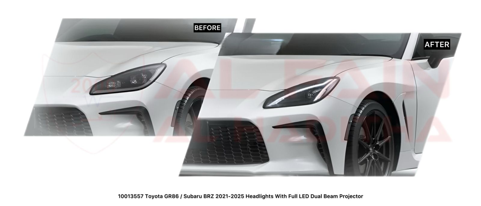 Toyota GR86 Subaru BRZ 2021-2025 Full LED Dual Beam Projector Headlights