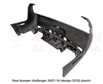 Dodge Challenger Rear Bumper 2007-2014 Design 2015 ABS Plastic