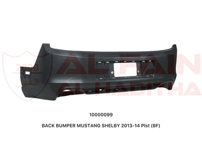 Ford Mustang Shelby Rear Bumper 2013-2014 ABS Plastic