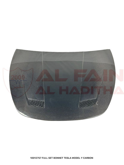 Tesla Model Y Full Set Carbon Fiber Bonnet