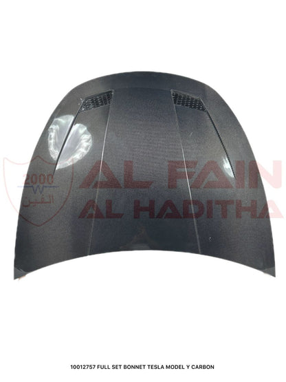 Tesla Model Y Full Set Carbon Fiber Bonnet