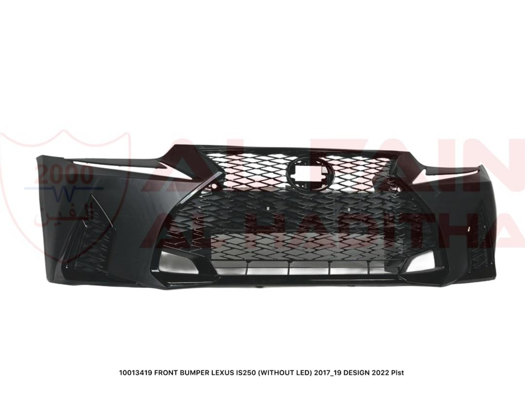 Lexus IS250 Front Bumper 2017-2019 ABS Plastic Without LED 10013419