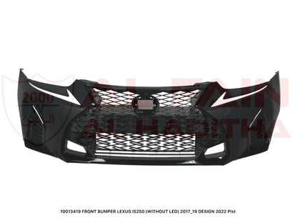 Lexus IS250 Front Bumper 2017-2019 ABS Plastic Without LED 10013419