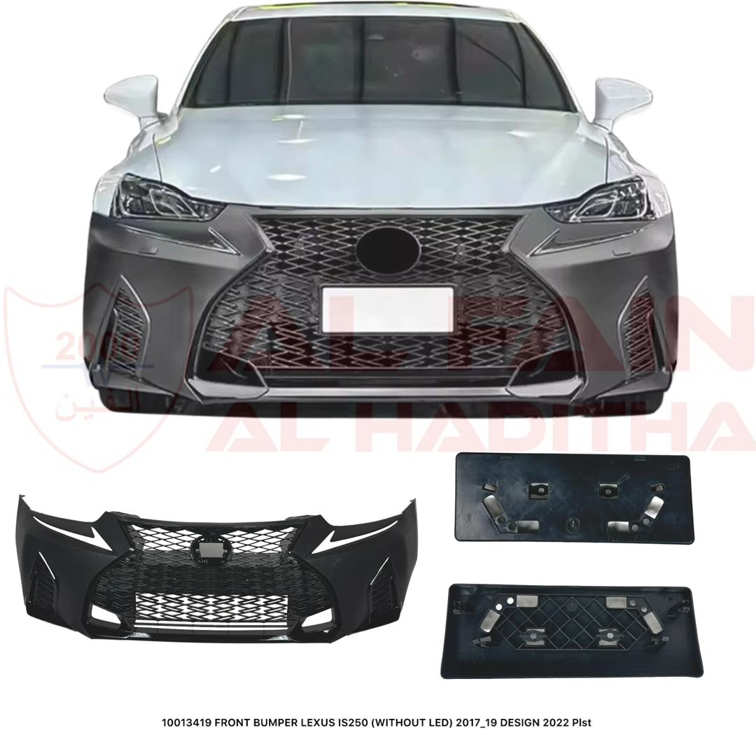 Lexus IS250 Front Bumper 2017-2019 ABS Plastic Without LED 10013419