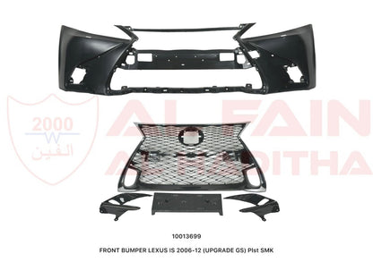 Lexus IS Front Bumper 2006-2012 ABS Plastic GS Upgrade Style 10013699