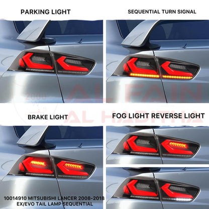 Mitsubishi Lancer 2008-2018 EX EVO Sequential Tail Lamp LED