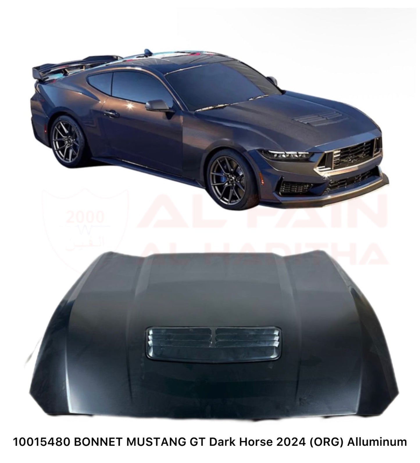 Ford Mustang GT Dark Horse Bonnet 2024 Aluminum 10015480