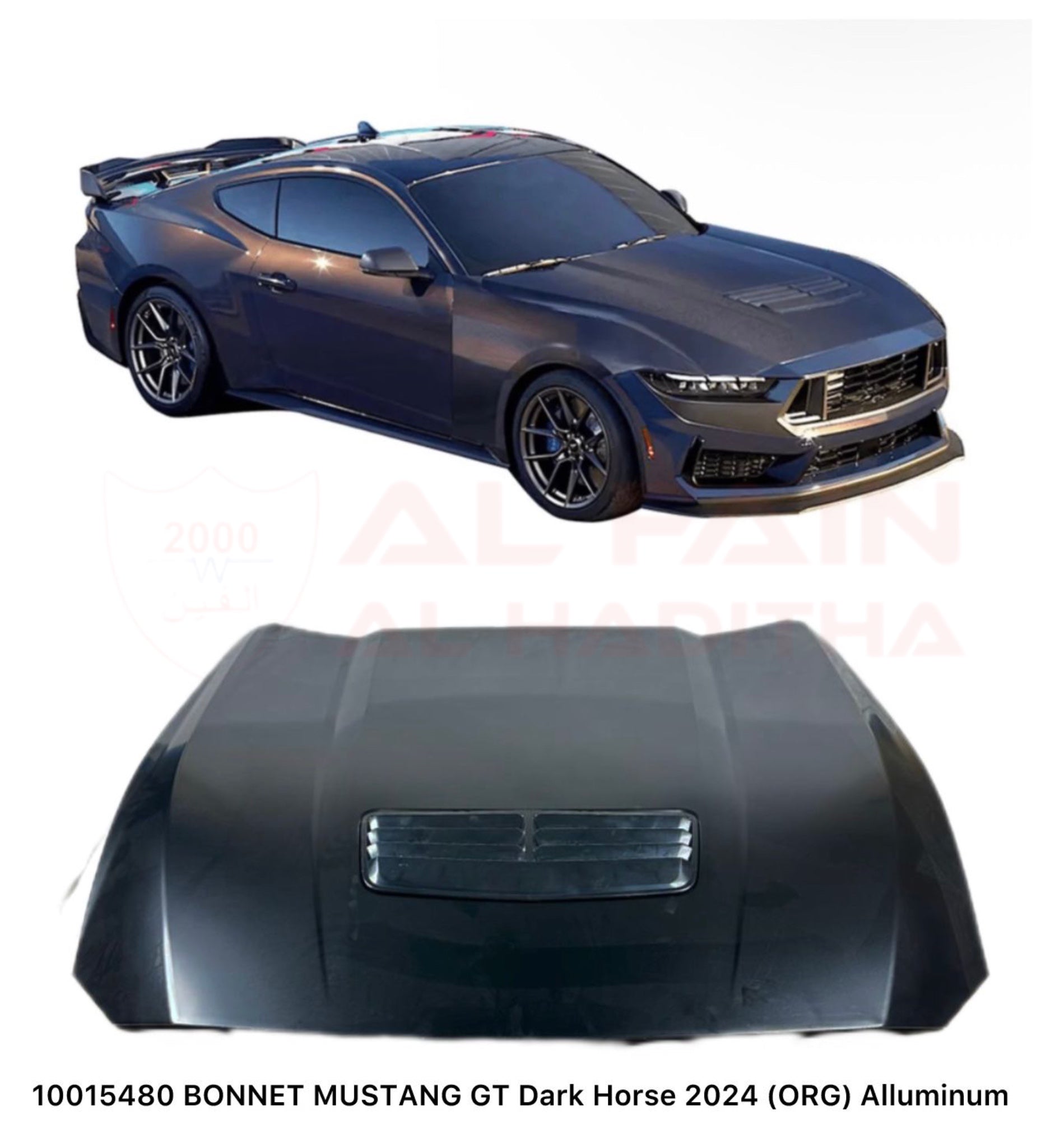 Ford Mustang GT Dark Horse Bonnet 2024 Aluminum 10015480