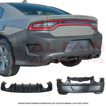 Dodge Charger Hellcat Rear Bumper 2020 ABS Plastic