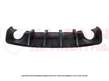 Dodge Charger Hellcat Rear Bumper 2020 ABS Plastic