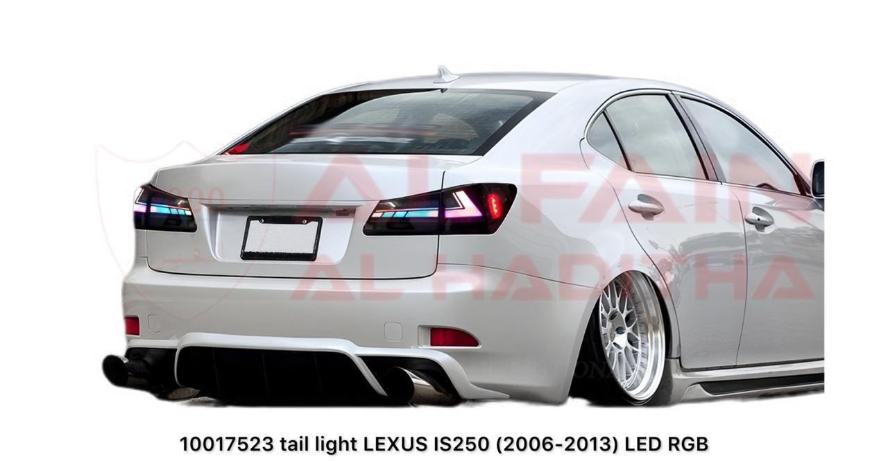 Lexus IS250 IS350 2006-2013 Tail Light RGB LED