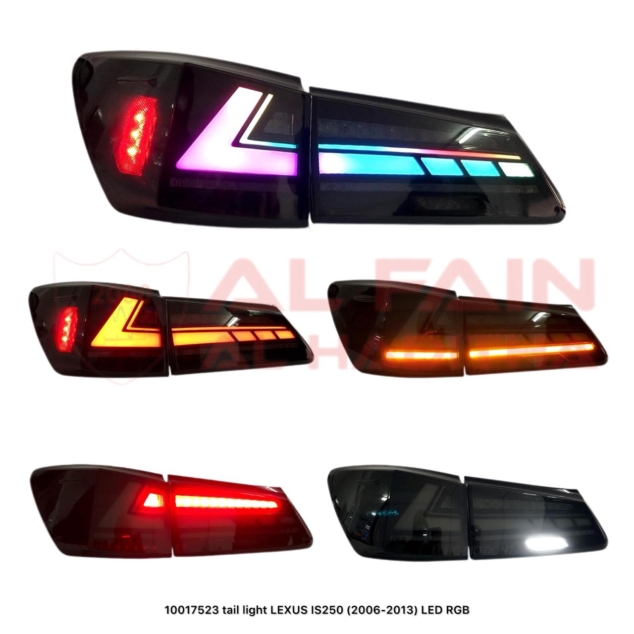 Lexus IS250 2006-2013 Tail Light LED RGB OEM Style