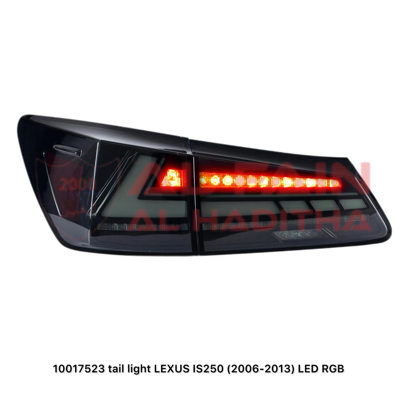 Lexus IS250 2006-2013 Tail Light LED RGB OEM Style
