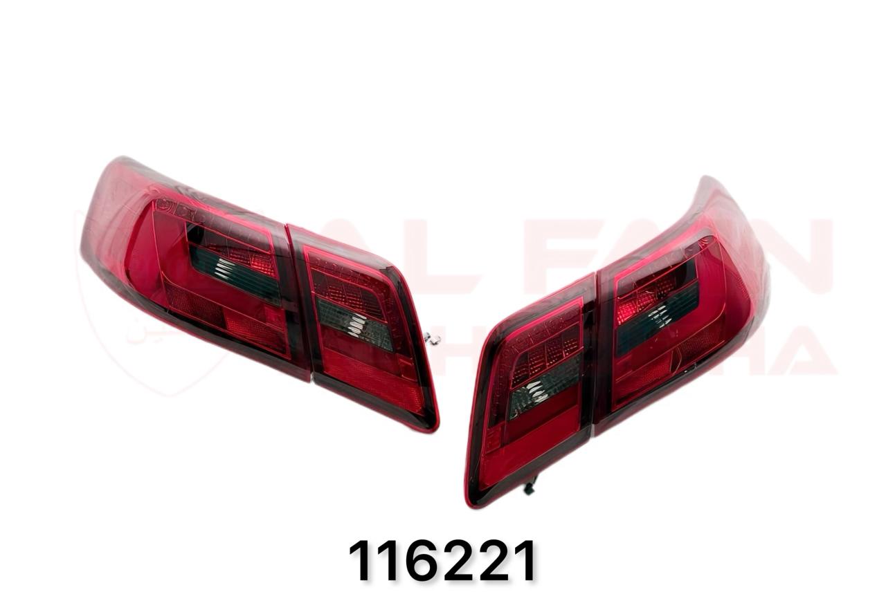 Toyota Camry 2007-2011 Tail Lamp Smoke ABS Plastic