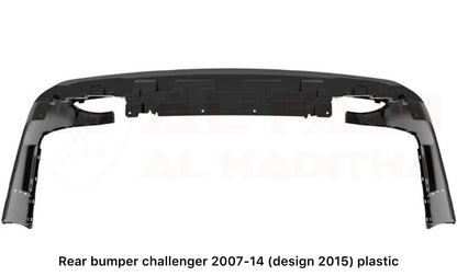 Dodge Challenger Rear Bumper 2007-2014 Design 2015 ABS Plastic