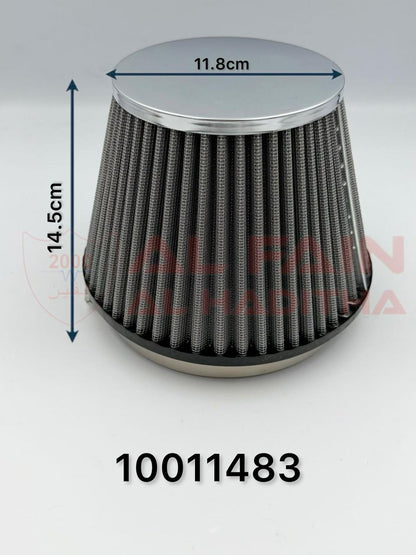 Universal Gray High-Flow Air Filter