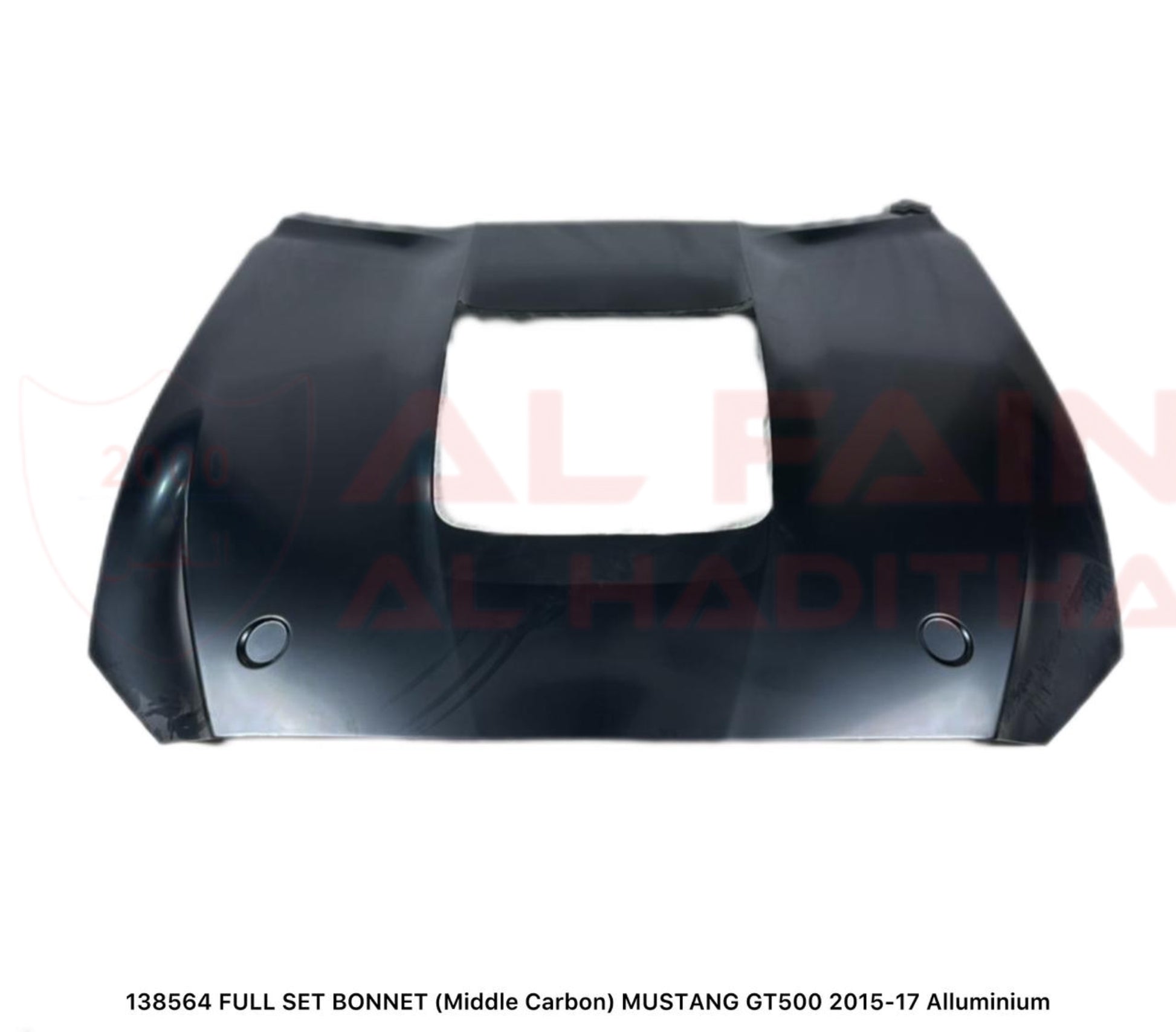 Ford Mustang GT500 2015-2017 Full Set Bonnet Middle Carbon Aluminum