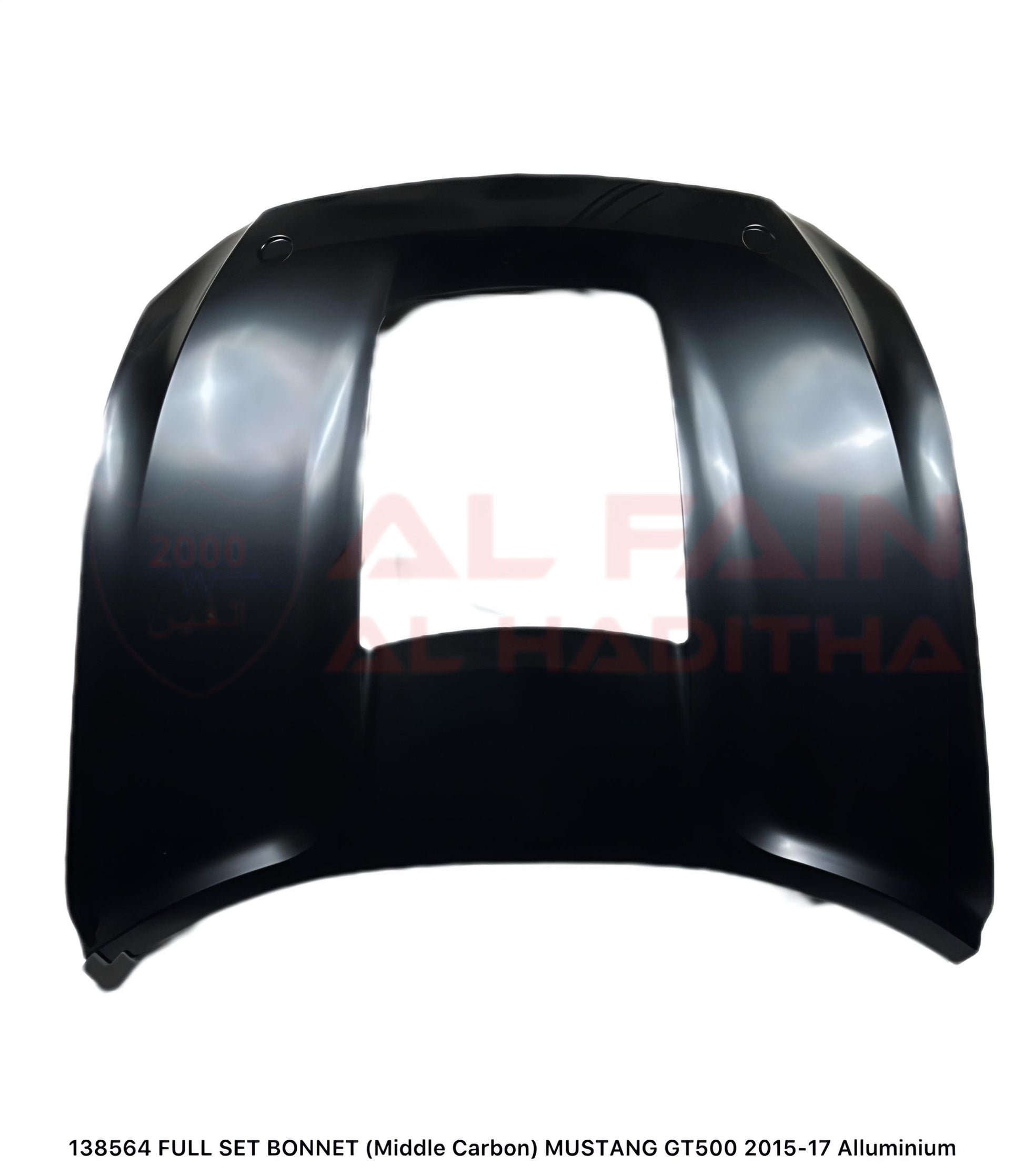 Ford Mustang GT500 2015-2017 Full Set Bonnet Middle Carbon Aluminum