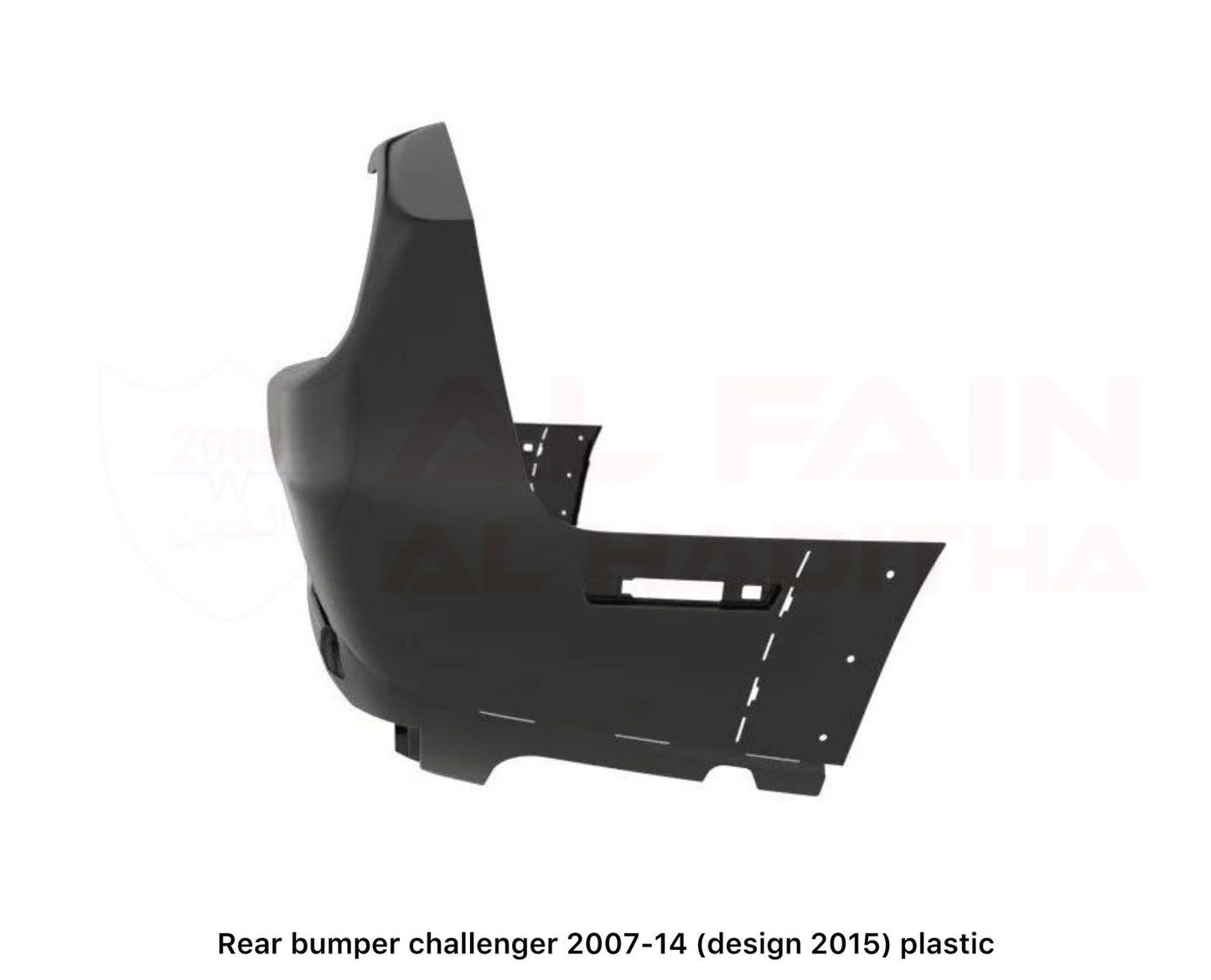 Dodge Challenger Rear Bumper 2007-2014 Design 2015 ABS Plastic