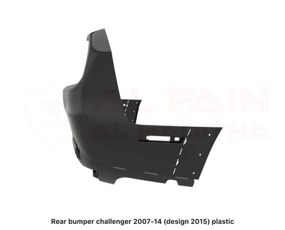Dodge Challenger Rear Bumper 2007-2014 Design 2015 ABS Plastic