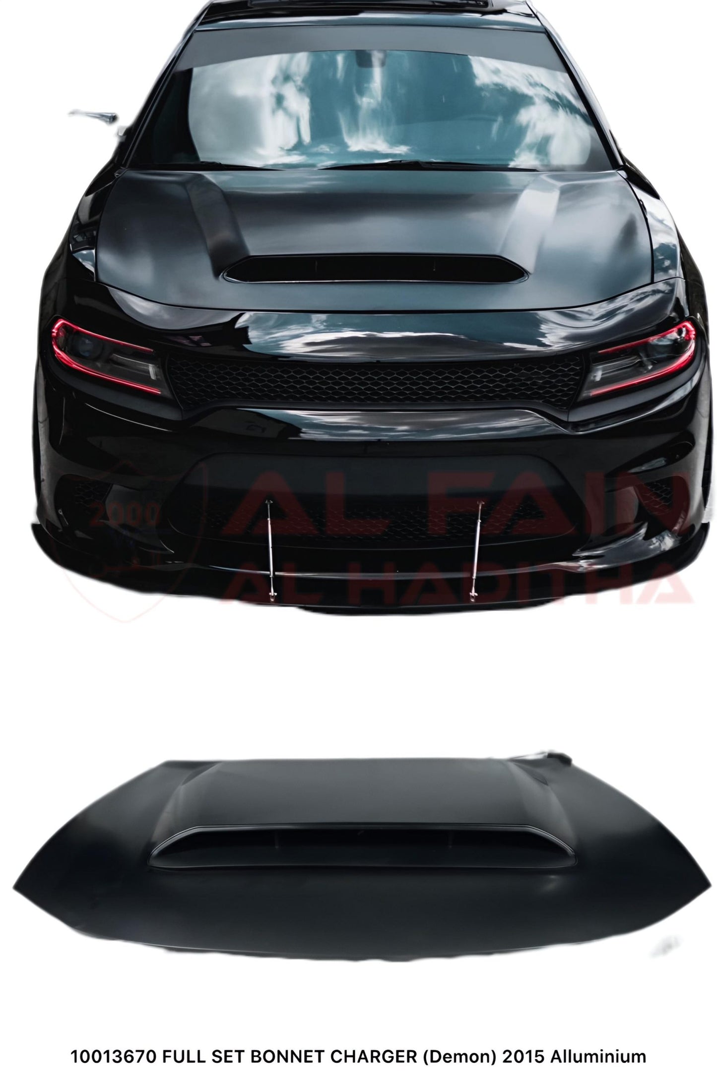 Dodge Charger Demon 2015 Full Set Bonnet Aluminum ABS Plastic