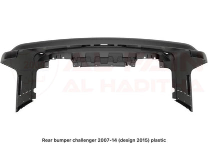 Dodge Challenger Rear Bumper 2007-2014 Design 2015 ABS Plastic