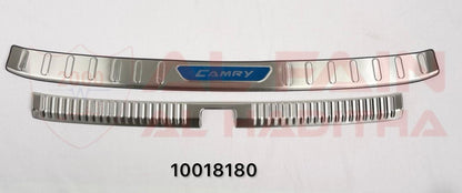 Toyota Camry Rear Bumper Steel Guard Trunk Edge Cover Trim 2018-2023 Silver