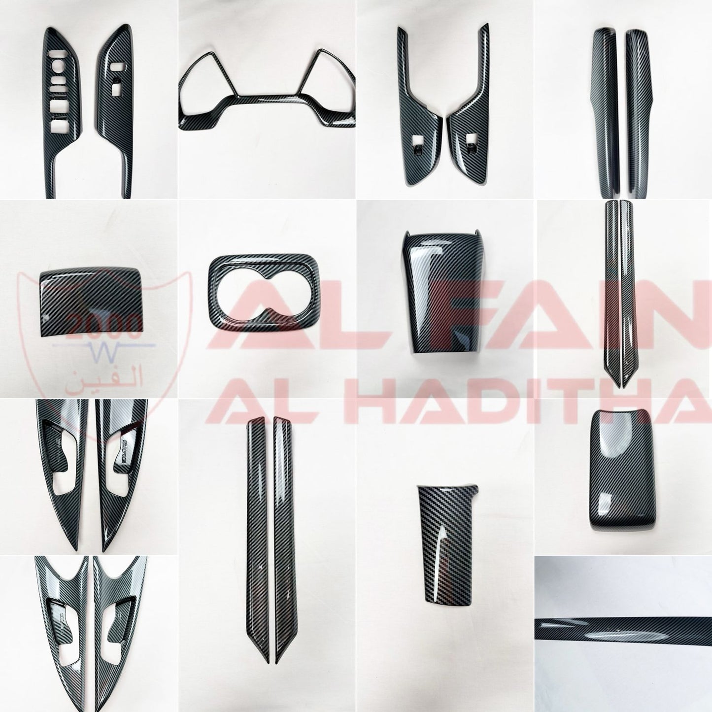 Honda Civic 2016-2019 Interior Decoration Trim Carbon Black 10018177
