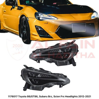 Toyota GT86 Subaru BRZ Scion FR-S 2012-2021 Headlight Assembly