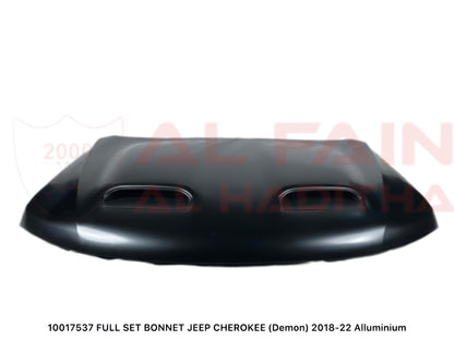Jeep Cherokee Demon Bonnet Full Set 2018-2022 Aluminum ABS Plastic