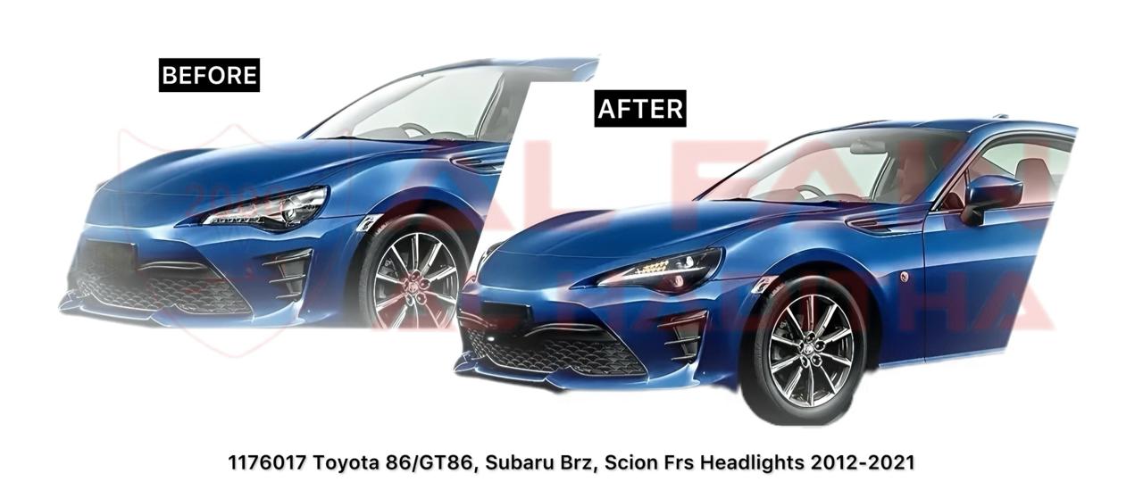 Toyota GT86 Subaru BRZ Scion FR-S 2012-2021 Headlight Assembly