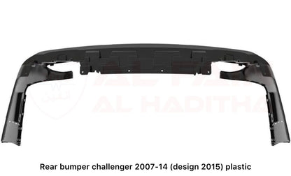 Dodge Challenger Rear Bumper 2007-2014 Design 2015 ABS Plastic