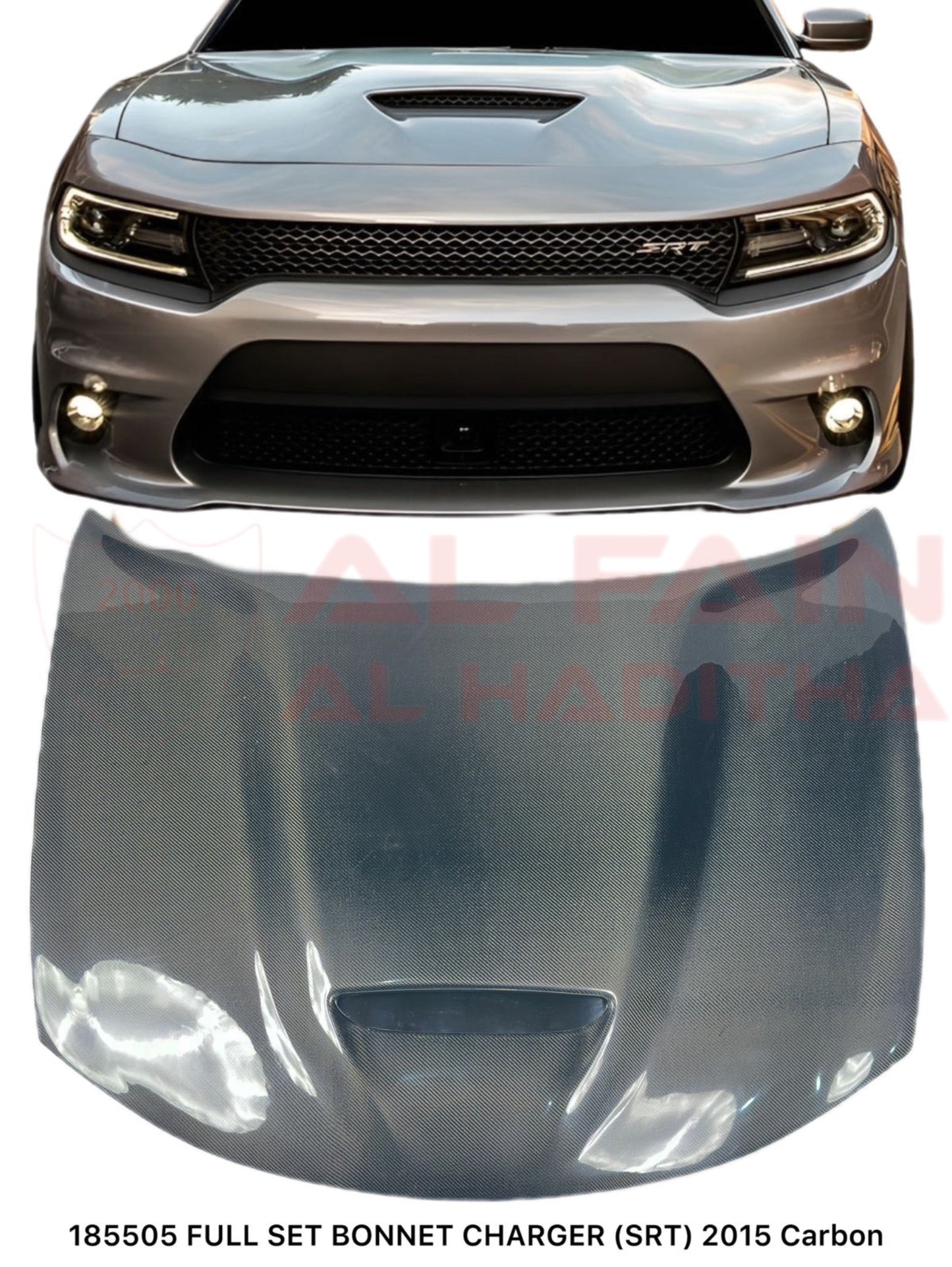 Dodge Charger SRT 2015 Full Set Carbon Fiber Bonnet