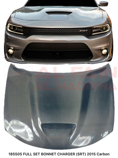 Dodge Charger SRT 2015 Full Set Carbon Fiber Bonnet