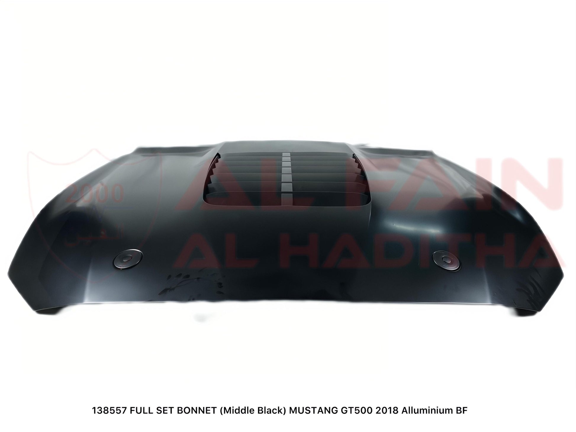 Ford Mustang GT500 2018 Full Set Bonnet Middle Black ABS Plastic Aluminum